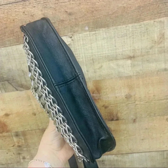 Moto/Rocker Style Studded Purse - Picture 6 of 7